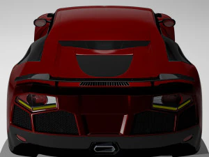 carro-conceito Modelo 3D