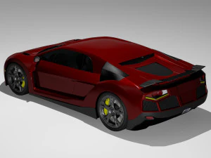 carro-conceito Modelo 3D