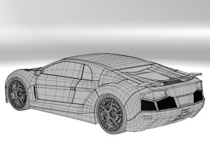 concept car 3D Model