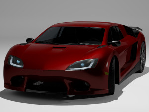 concept car 3D Model