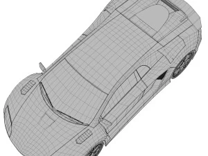 carro-conceito Modelo 3D