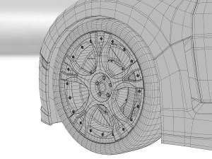 carro-conceito Modelo 3D