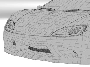 carro-conceito Modelo 3D