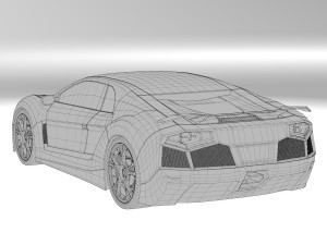 concept car 3D Model