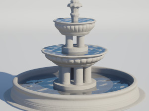 fountain 3D-Modell