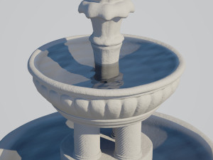 fountain 3D Model