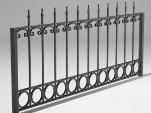 railing 3D-Modell