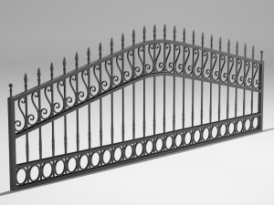 railing 3D-Modell