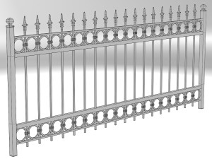 railing 3D Model