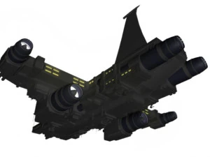 pesawat ruang angkasa Model 3D