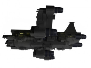 spaceship 3D Model