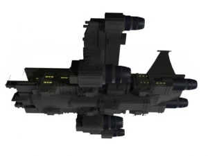 pesawat ruang angkasa Model 3D