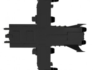 spaceship 3D Model
