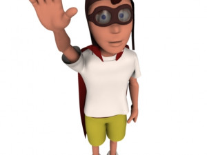 character 3D-Modell