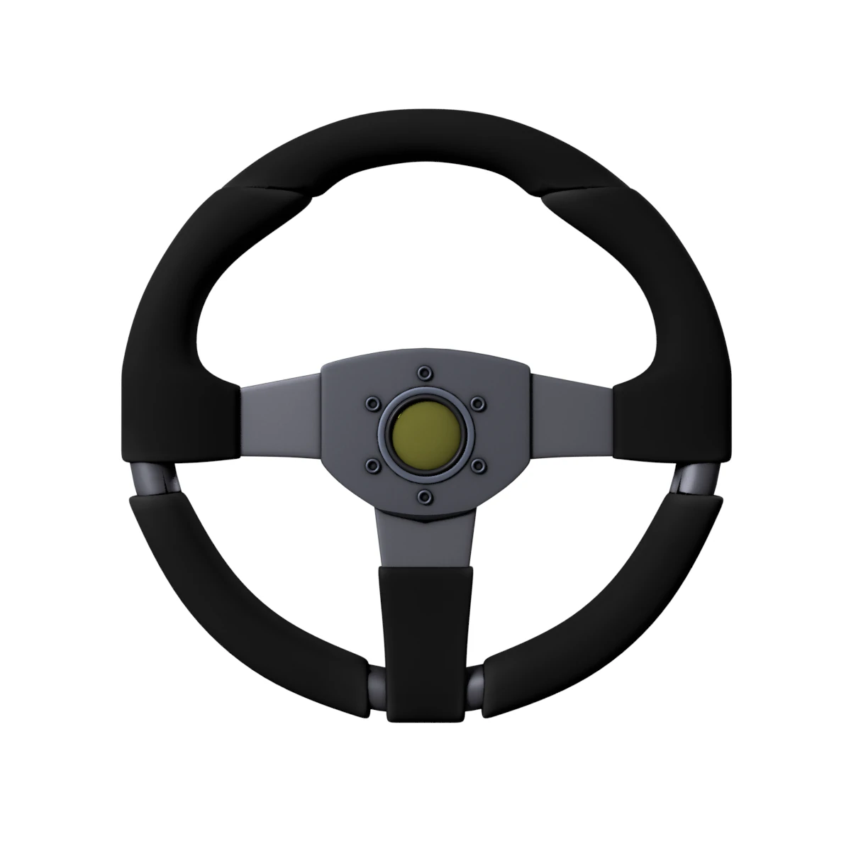 steering wheel 3D Model .c4d .max .obj .3ds .fbx .stl .blend