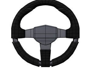 steering wheel 3D 모델