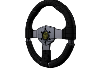 steering wheel 3D 모델