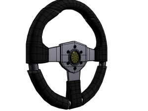 steering wheel 3D 모델