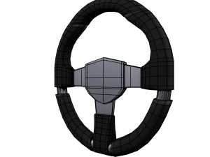 steering wheel 3D 모델