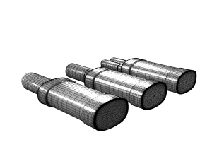 exhaust 3D 模型
