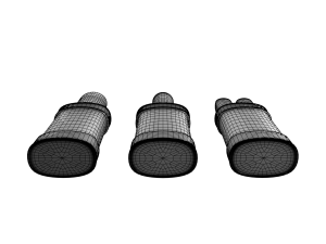 exhaust 3D 模型