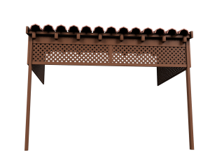 balcony roof Modelo 3D
