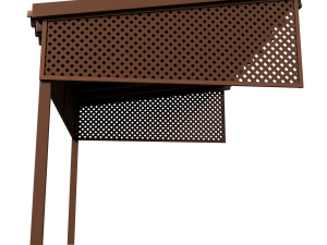 balcony roof Modelo 3D