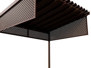 balcony roof Modelo 3D