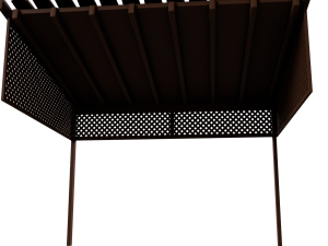 balcony roof Modelo 3D