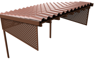 balcony roof Modelo 3D