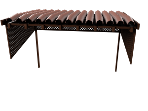 balcony roof Modelo 3D