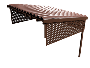 balcony roof Modelo 3D