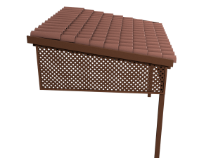balcony roof Modelo 3D