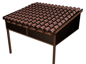 balcony roof Modelo 3D