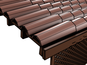balcony roof Modelo 3D