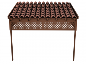 balcony roof Modelo 3D