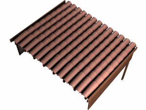 balcony roof Modelo 3D