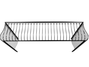 grade da varanda Modelo 3D