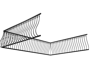 balcony railing 3D Model