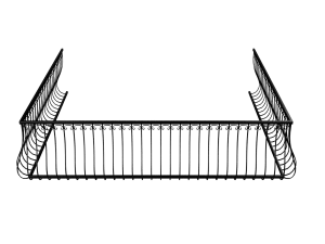 balcony railing 3Dモデル