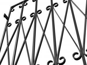 window railing 3D 모델