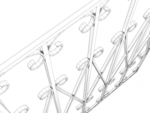 window railing 3D 모델