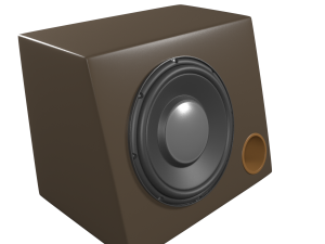 subwoofer 3D Model