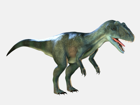 Allosaurus Dinosaur 3D 모델