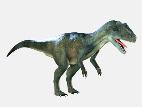 Allosaurus Dinosaur 3D Model