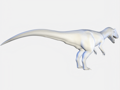 Allosaurus Dinosaur 3D 모델