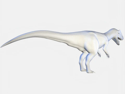 Allosaurus Dinosaur 3D Model