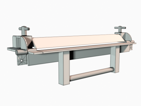 Sheet Metal Bender Tool 3D 模型
