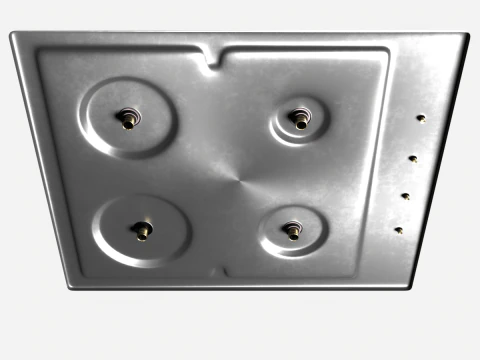 Gas Cooker 3D Model