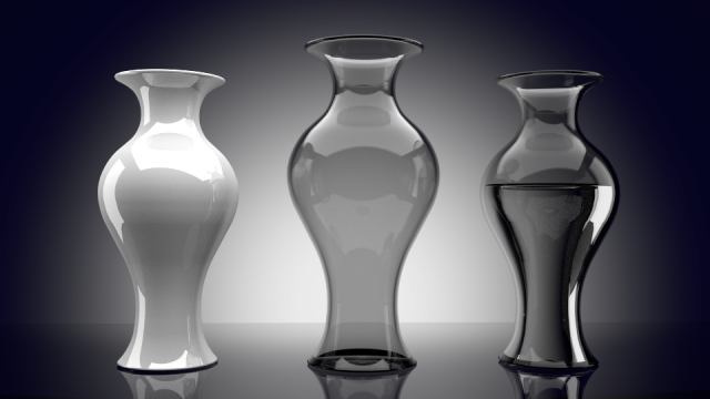 glass vase Modelo 3D .c4d .max .obj .3ds .fbx .stl .blend 